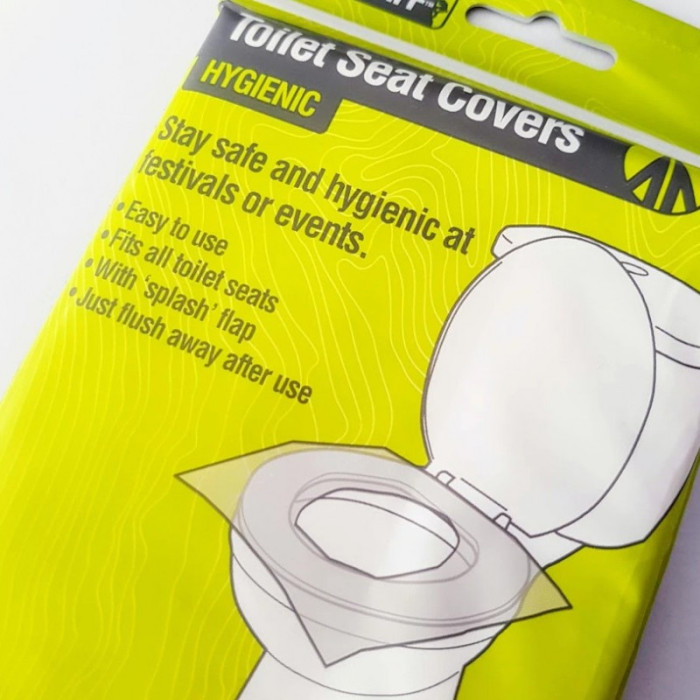 Накладки на унитаз Summit Festival & Camping Toilet Seat Covers 20 шт.  