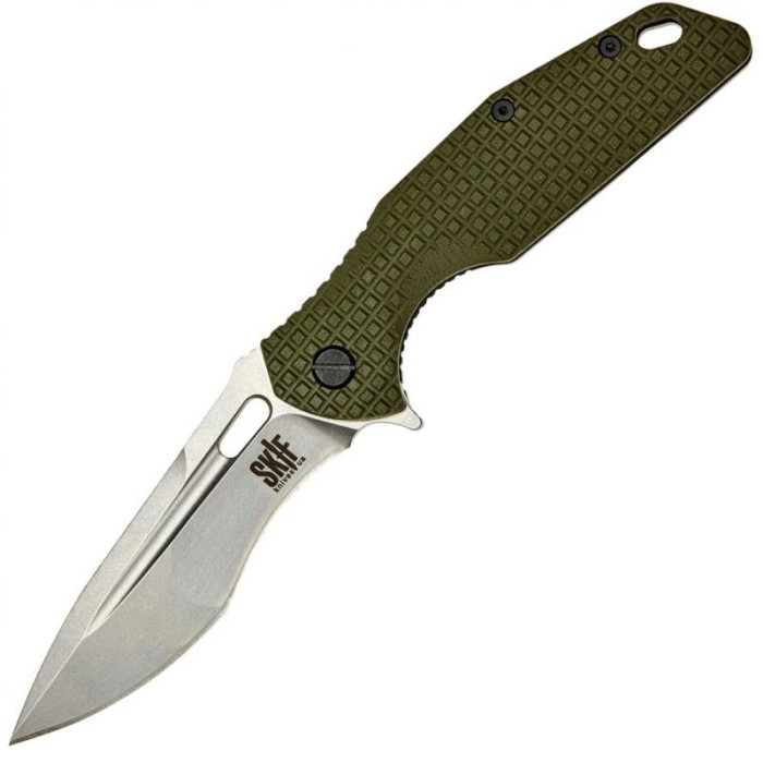 Нож Skif Defender II Stonewash olive 423SEG 