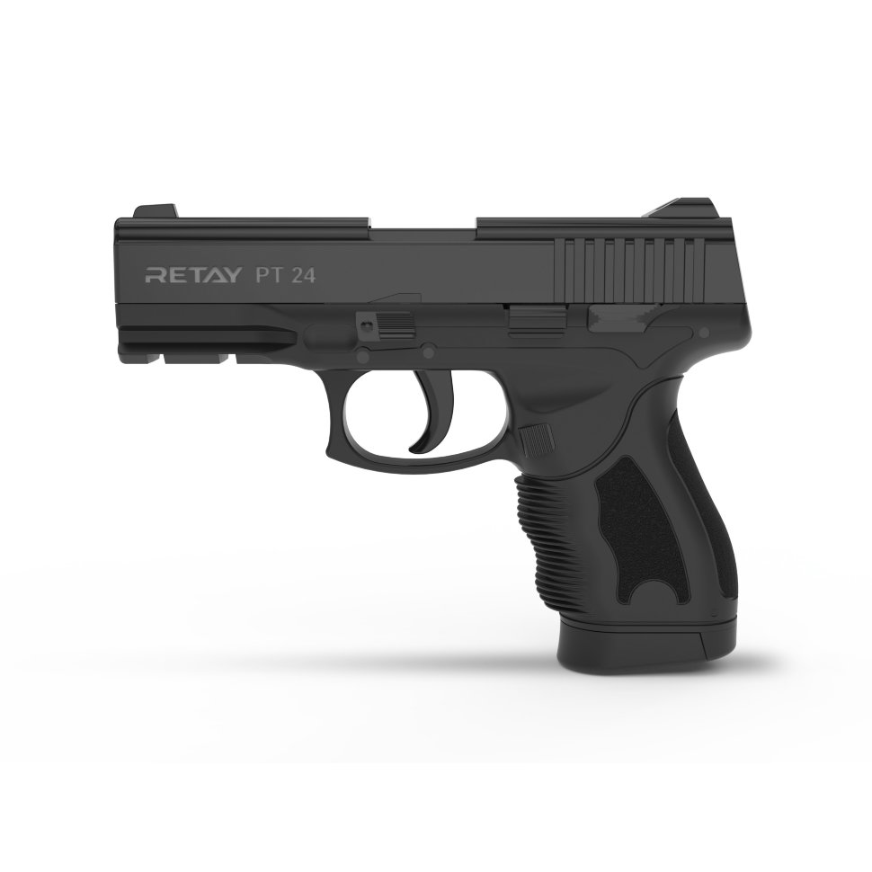 Пистолет стартовый Retay PT24 9мм black R506980B