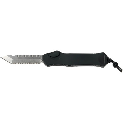 Нож Heretic Hydra Tanto Stonewash Serrated Black