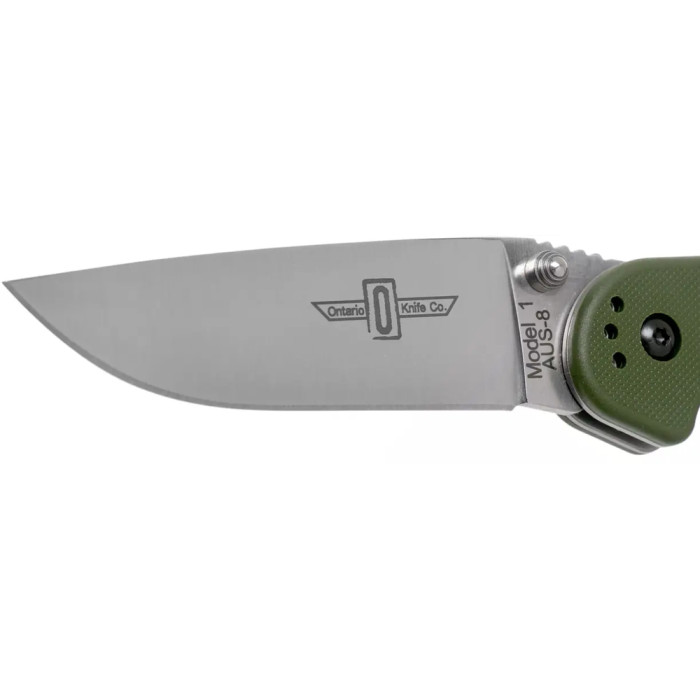 Нож Ontario Knife RAT I Linerlock foliage green  