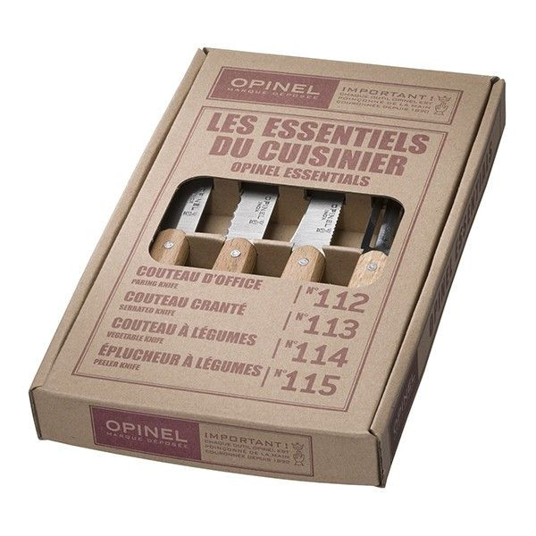 Набор ножей Opinel Les Essentiels Natural (001300)  
