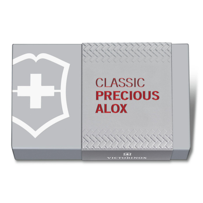Нож Victorinox Сlassic SD Precious Alox Iconic Red 06221.401G  