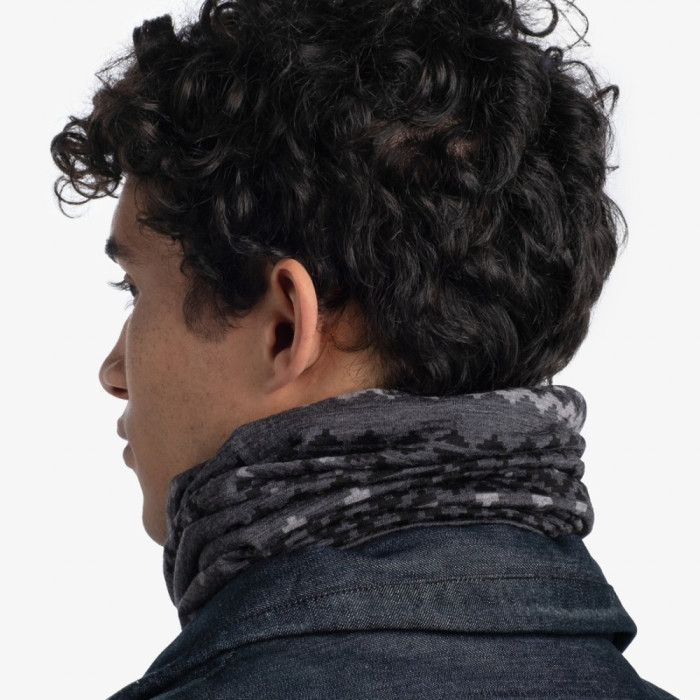 Шарф-труба Buff Lightweight Merino Wool Faizen Grey  