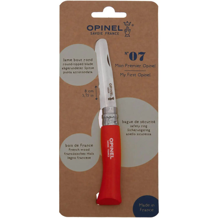 Нож Opinel №7 My First Opinel оранжевый  