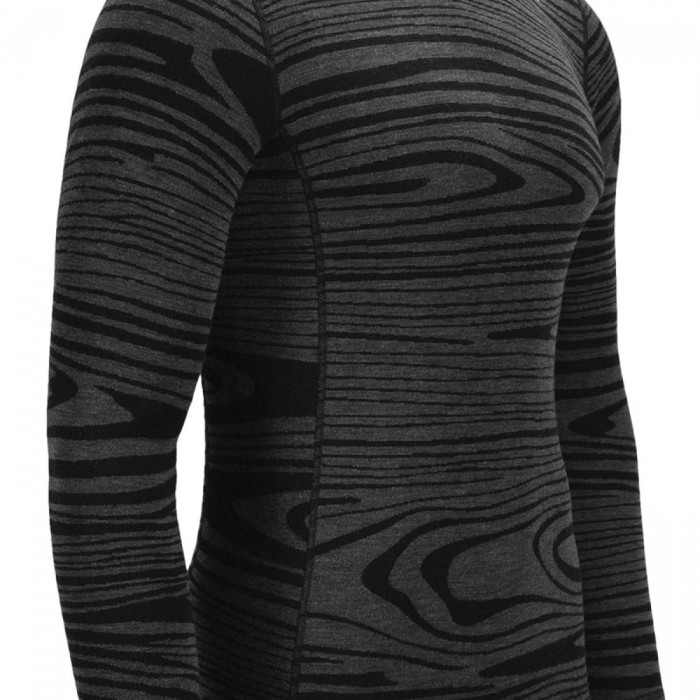 Термокофта муж. Aclima WarmWool 200 Crew Neck M's Black Motion XL  