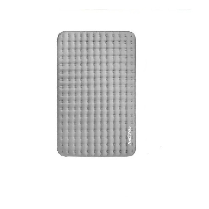 Матрас надувной двойной Naturehike NH19QD010, серый  