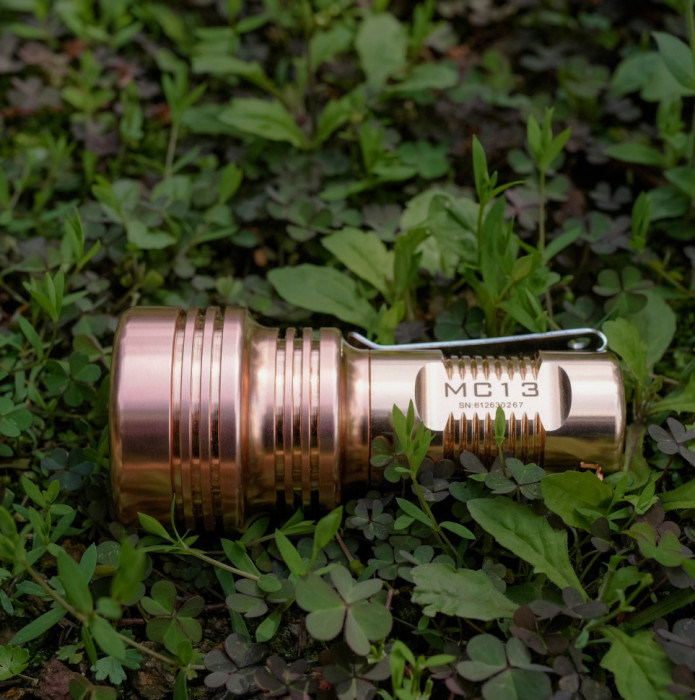 Фонарь Manker MC13 Copper LE, золотой  