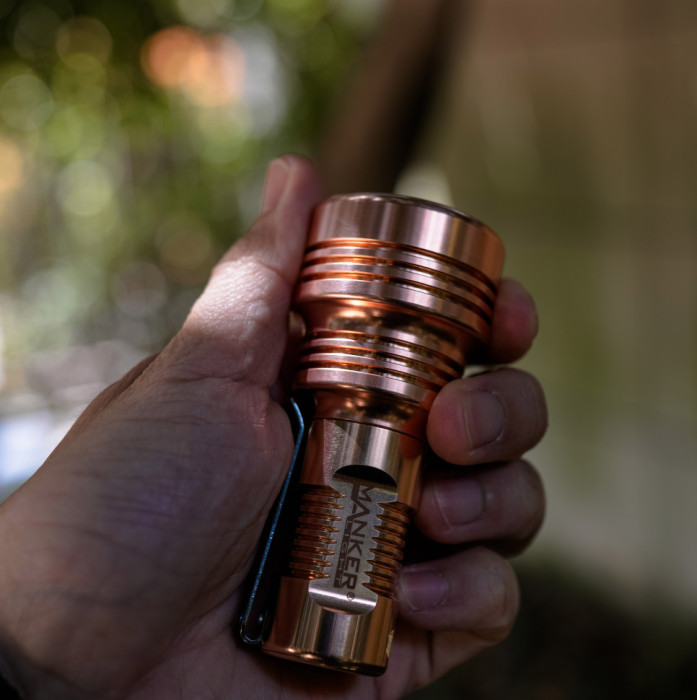 Фонарь Manker MC13 Copper LE, золотой  
