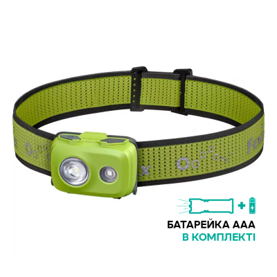 Налобный фонарь Fenix HL16 AAA, светло-зеленый