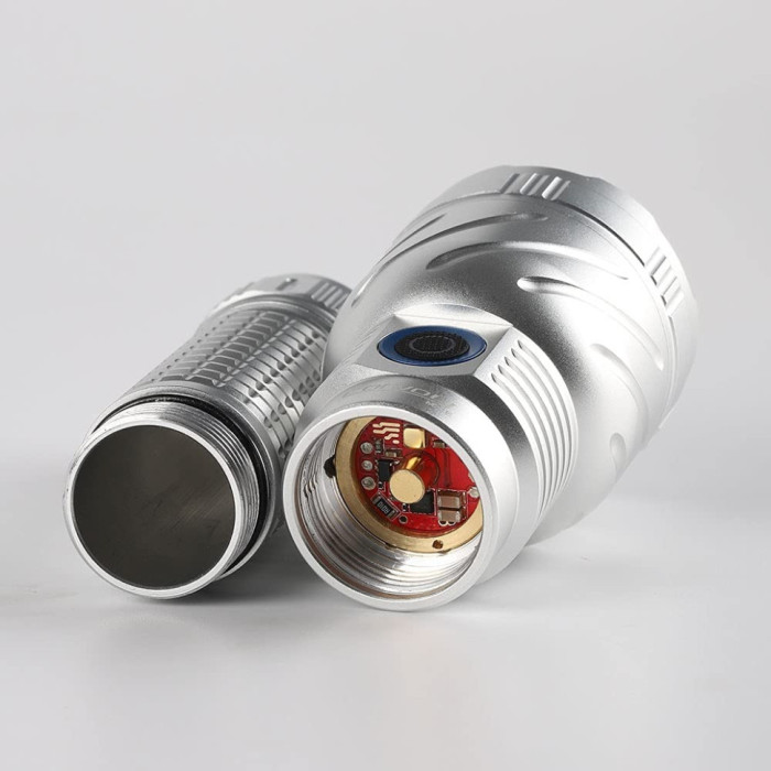 Фонарь Convoy M21E XHP70.2 6500K, серебристый  