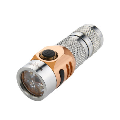 Фонарь Mateminсo S02 1600LM Mini LED, серебристый
