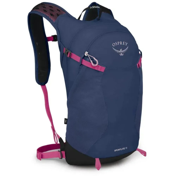Рюкзак Osprey Sportlite 15 alkaline/hotspot pink - O/S - синий/розовый  