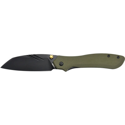 Нож CJRB Fugly Black Blade, AR-RPM9, G10 green
