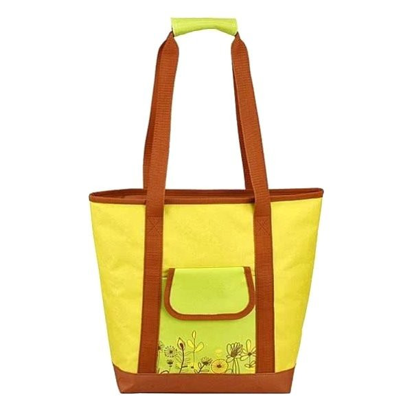 Изотермическая сумка Time Eco TE-3020SH, 20л (желто-коричневая)  