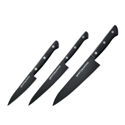 Набор из 3-х кухонных ножей Samura Shadow SH-0220