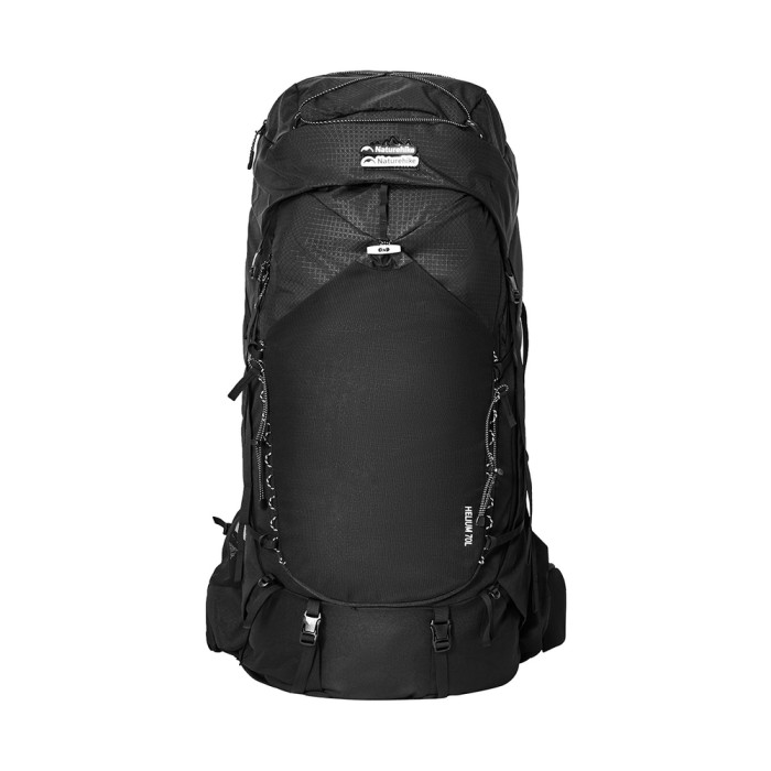 Рюкзак туристический Naturehike Helium CNK2450XB014, 70 л, черный, L  