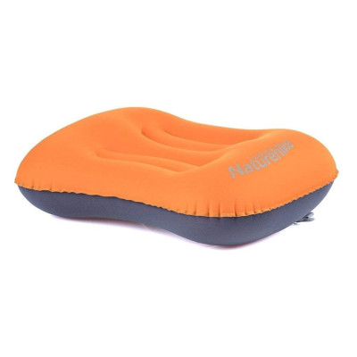 Надувная подушка Naturehike Ultralight TPU With button updated (NH18B020-T), оранжевый