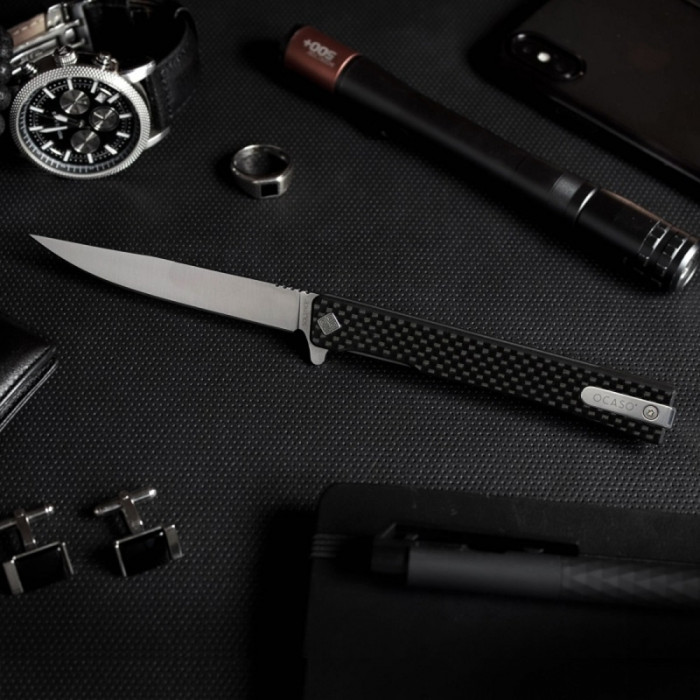 Нож Ocaso Solstice, Carbon Fiber, Satin  