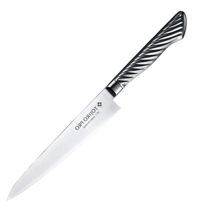 Нож кухонный Tojiro PRO DP 3Layered by VG10 Petty Knife 150mm F-884  