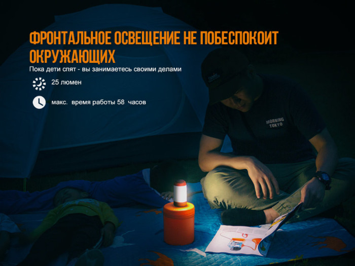 Фонарь кемпинговый Fenix CL26R черный (восстановленный/ поврежденная упаковка)  