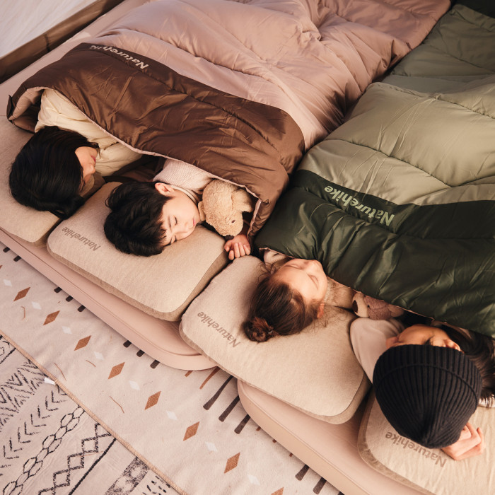 Спальный мешок двухместный Naturehike CNK2300019, коричневый  