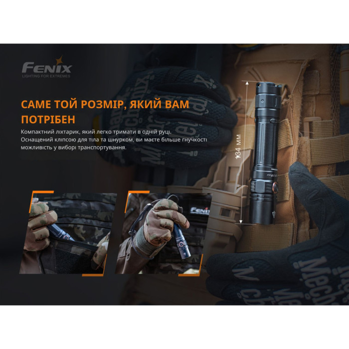 Фонарь Fenix PD35 V3.0 (Luminus SFT40, ANSI 1700 лм)  