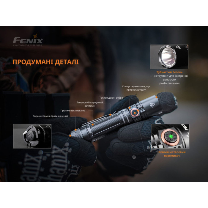 Фонарь Fenix PD35 V3.0 (Luminus SFT40, ANSI 1700 лм)  