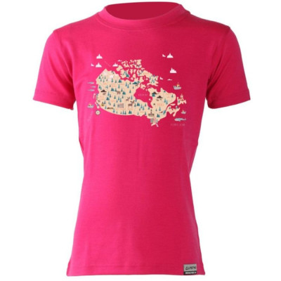 Термофутболка детская Lasting WILLY 4747-120-розовый