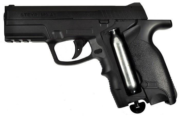 Пистолет пневматический ASG Steyr M9-A1, 4,5 мм (после ремонта)  