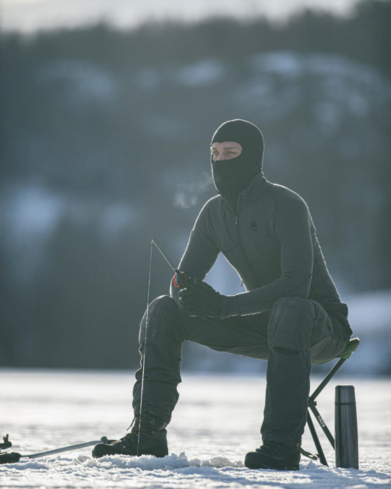 Балаклава Aclima DoubleWool 320 Balaclava Jet Black One Size  