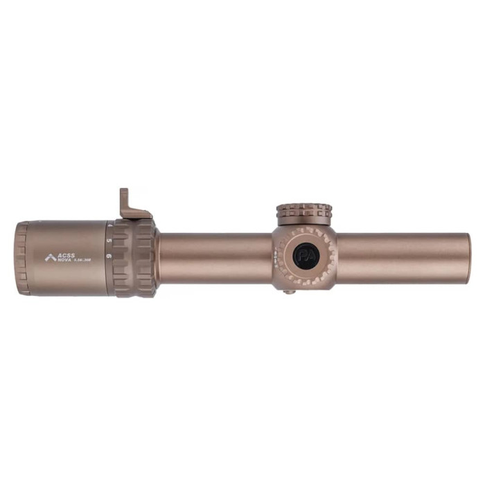 Прицел оптический Primary Arms SLx 1-6х24 GenIV SFP сетка ACSS NOVA 5.56/.308 Mil с подсветкой. FDE  