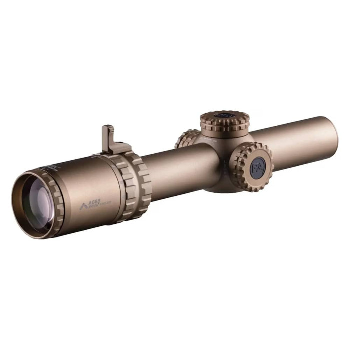 Прицел оптический Primary Arms SLx 1-6х24 GenIV SFP сетка ACSS NOVA 5.56/.308 Mil с подсветкой. FDE  