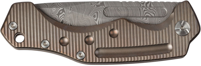 Нож Fox Desert Damascus Bronze Titanium FX-521DRB  