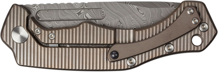 Нож Fox Desert Damascus Bronze Titanium FX-521DRB  