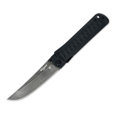 Нож Kizlyar Supreme Whisper, сталь D2 stonewash, рукоять G10