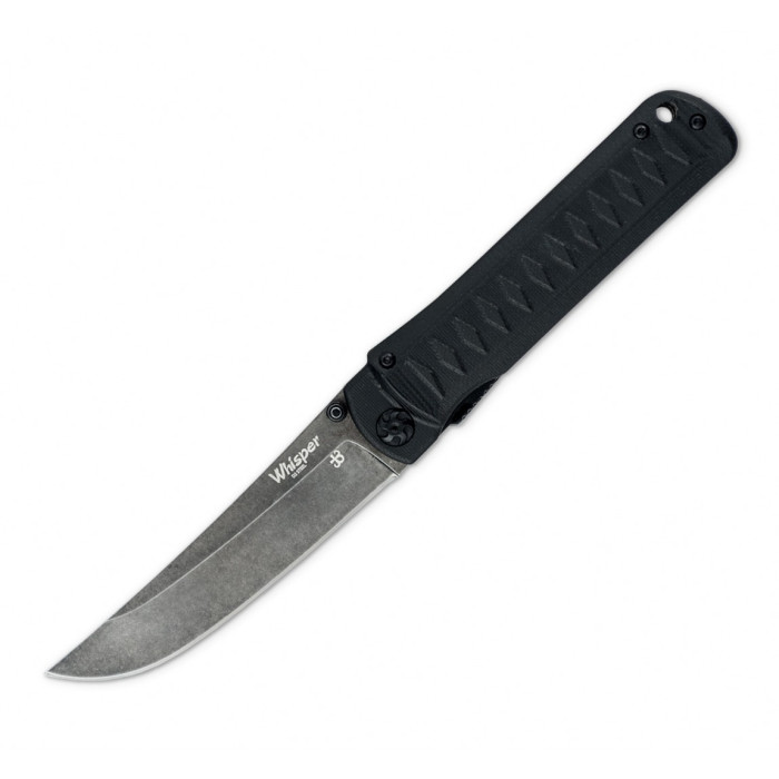 Нож Kizlyar Supreme Whisper, сталь D2 stonewash, рукоять G10 