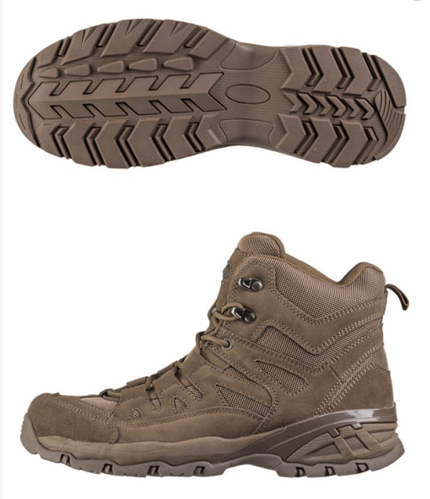 Тактическая обувь Mil-Tec Squad Boots Original, коричневый, 44  