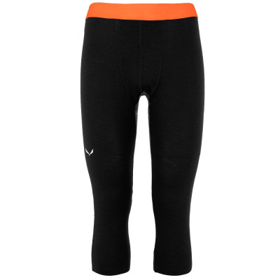 Термоштаны мужские Salewa CRISTALLO WARM AMR M 3/4 TIGHT - черные, S