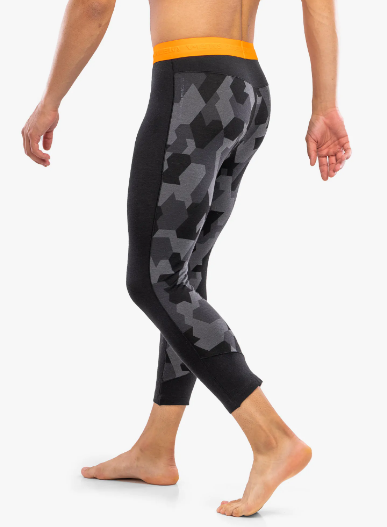 Термоштаны мужские Salewa CRISTALLO WARM AMR M 3/4 TIGHT - черные, S  