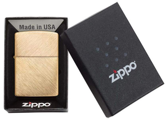 Зажигалка Zippo 29830 Herringbone Sweep Brass 29830  