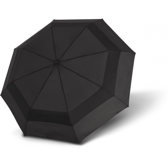 Зонт Knirps A.405 Black  Авто/Складной/8спиц /D126x38см  