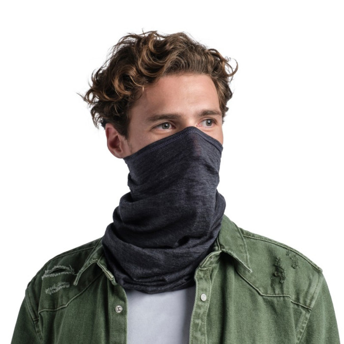 Шарф-труба Buff Lightweight Merino Wool grey  