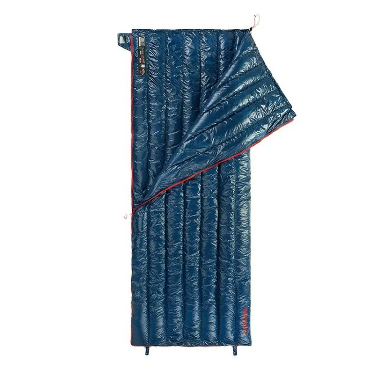 Спальный мешок с натуральным пухом Naturehike CWM400 NH17Y010-R темно-синий 