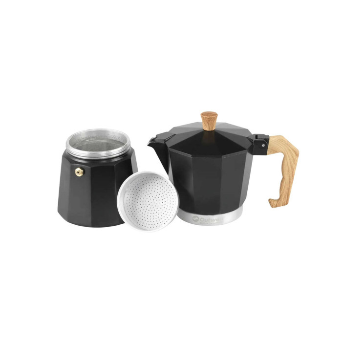Кофеварка туристическая Outwell Brew Espresso Maker L Black (651341)  
