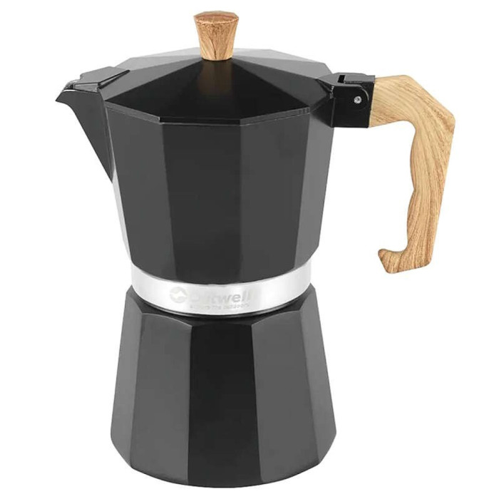 Кофеварка туристическая Outwell Brew Espresso Maker L Black (651341)  