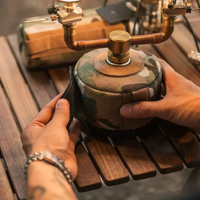 Чехол для газового баллона Naturehike Small Flat Can 230G NH21PJ123, камуфляж  