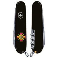 Складной нож Victorinox HUNTSMAN ARMY Эмблема ГШ ВСУ 1.3713.3_W0050u