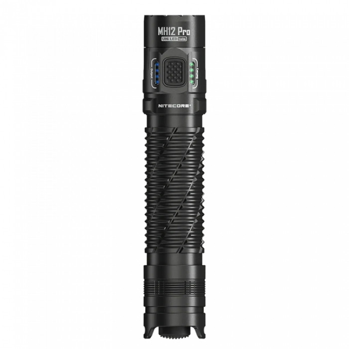 Фонарь Nitecore MH12 Pro (NiteLab UHi 40 LED, 3300 люмен, 8 режимов, 1х21700, USB Type-C), комплект  