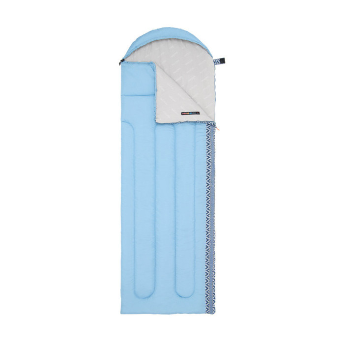 Спальник с капюшоном Naturehike L250 NH21MSD07, (9°C), левый, голубой  